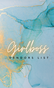 GIRLBOSS VENDORS LIST 101