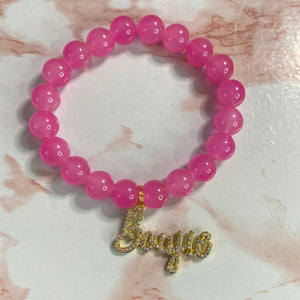 1660 Stretch Bracelet with Charm