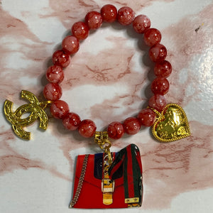 1510 Stretch Bracelet with Charms