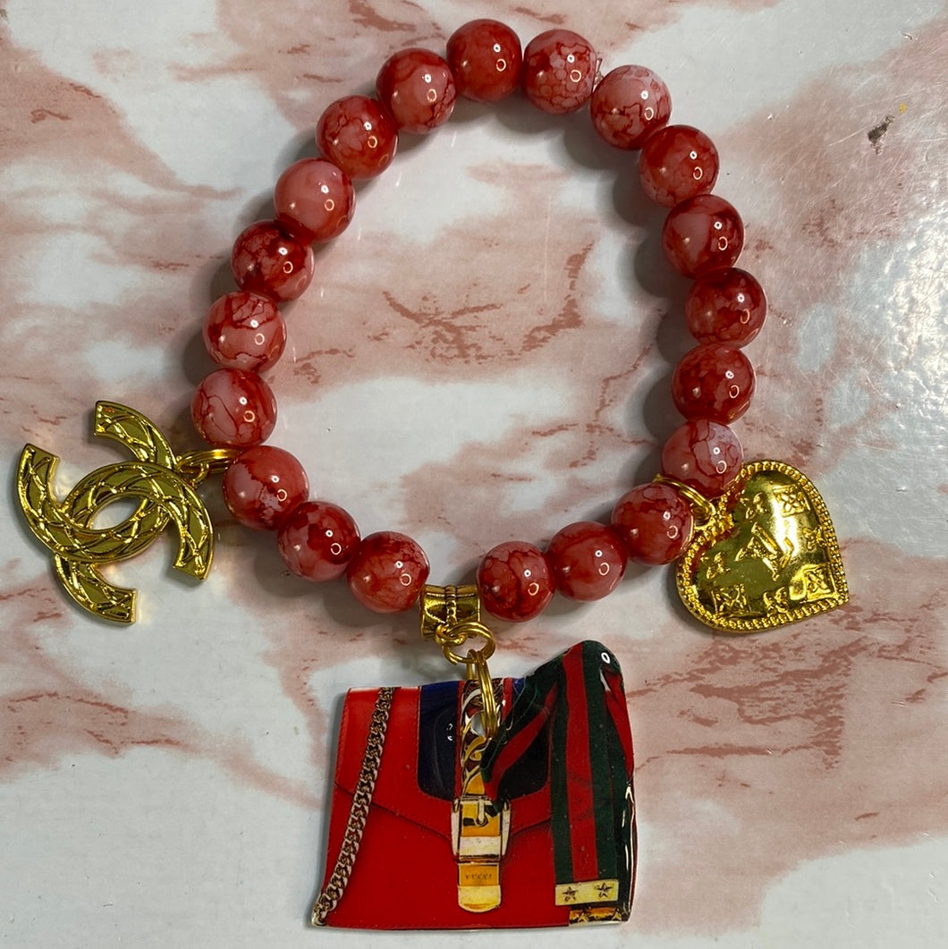 1510 Stretch Bracelet with Charms