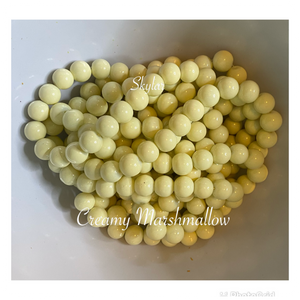 Creamy Marshmallow Wholesale Beads